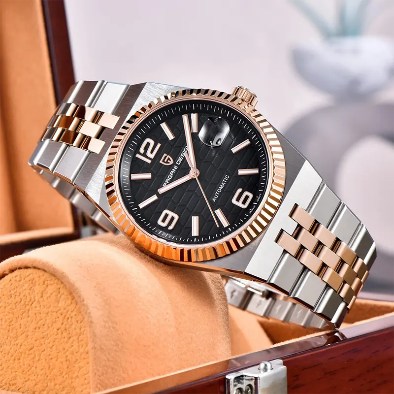 Pagani Design Land Dweller Duel tone Men's Watch- PD-YS027